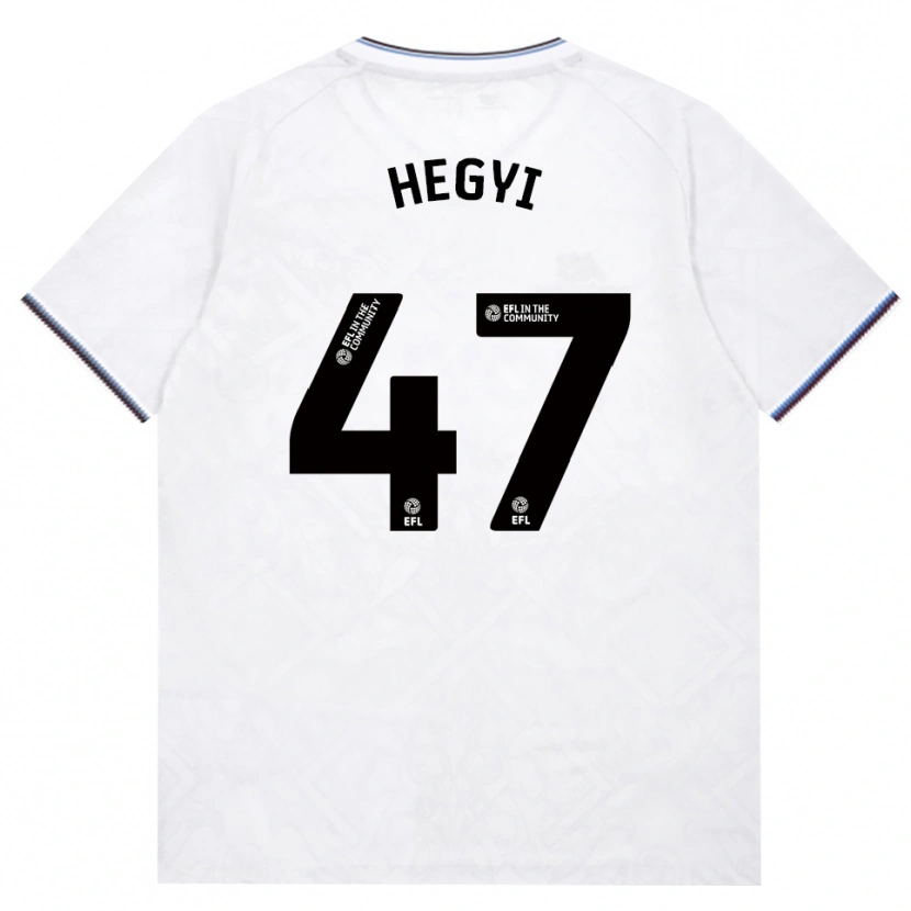 Danxen Niño Camiseta Krisztián Hegyi #47 Borgoña Blanco 2ª Equipación 2026/27 La Camisa México