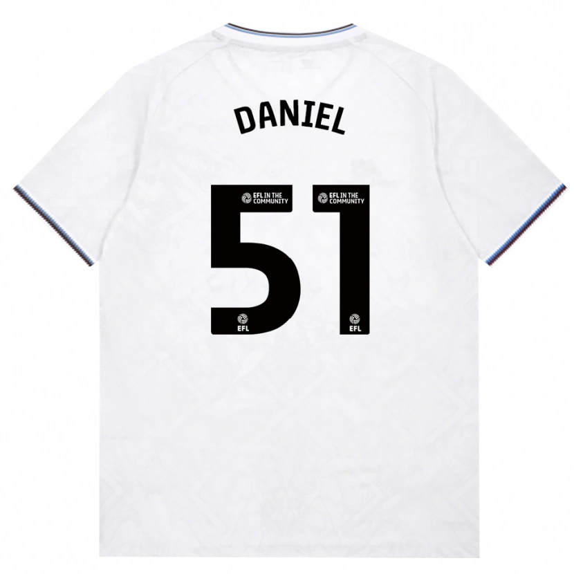 Danxen Niño Camiseta Daniel Chesters #51 Borgoña Blanco 2ª Equipación 2026/27 La Camisa México