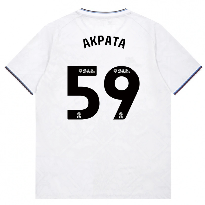 Danxen Niño Camiseta Tyron Akpata #59 Borgoña Blanco 2ª Equipación 2026/27 La Camisa México