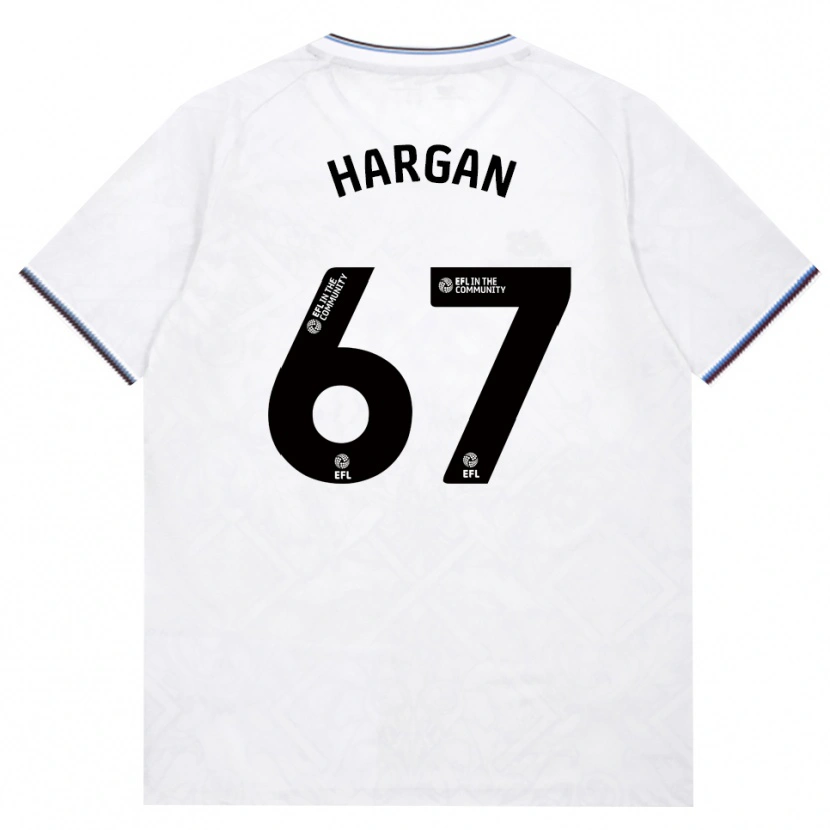 Danxen Niño Camiseta Riley Hargan #67 Borgoña Blanco 2ª Equipación 2026/27 La Camisa México