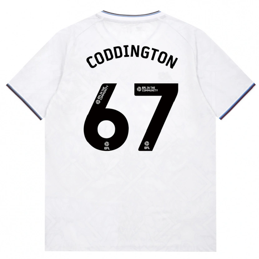 Danxen Niño Camiseta Remy Coddington #67 Borgoña Blanco 2ª Equipación 2026/27 La Camisa México