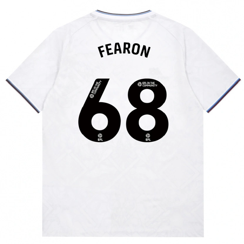 Danxen Niño Camiseta Preston Fearon #68 Borgoña Blanco 2ª Equipación 2026/27 La Camisa México