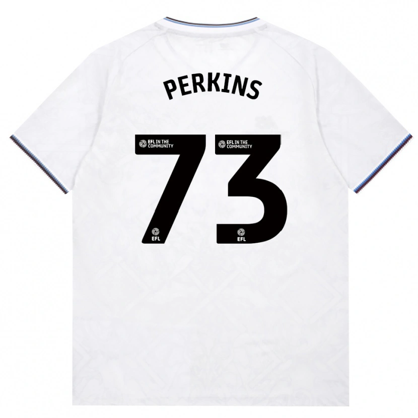 Danxen Niño Camiseta Vinnie Perkins #73 Borgoña Blanco 2ª Equipación 2026/27 La Camisa México