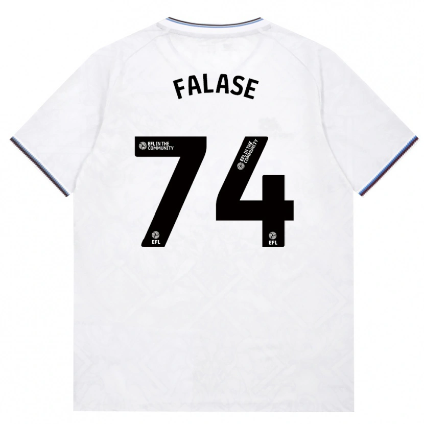 Danxen Niño Camiseta Asher Falase #74 Borgoña Blanco 2ª Equipación 2026/27 La Camisa México