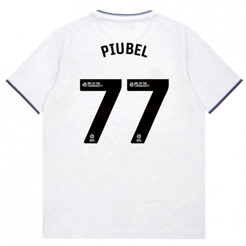 Danxen Niño Camiseta Seraina Piubel #77 Borgoña Blanco 2ª Equipación 2026/27 La Camisa México
