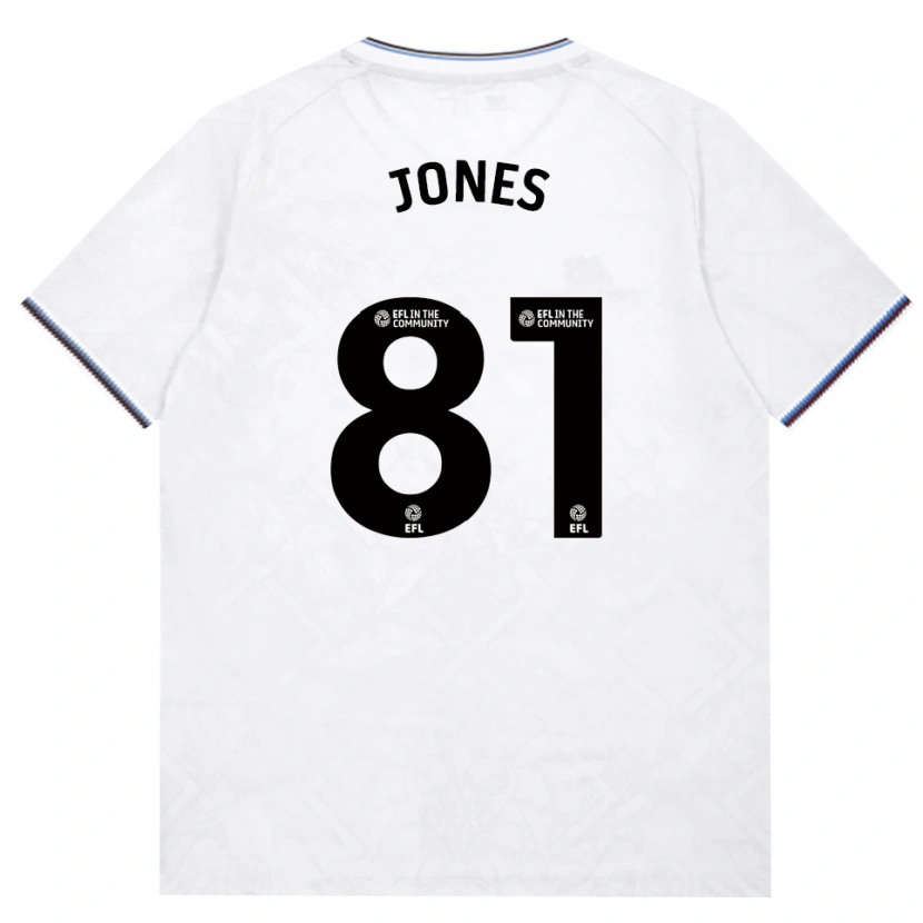 Danxen Niño Camiseta Liam Jones #81 Borgoña Blanco 2ª Equipación 2026/27 La Camisa México