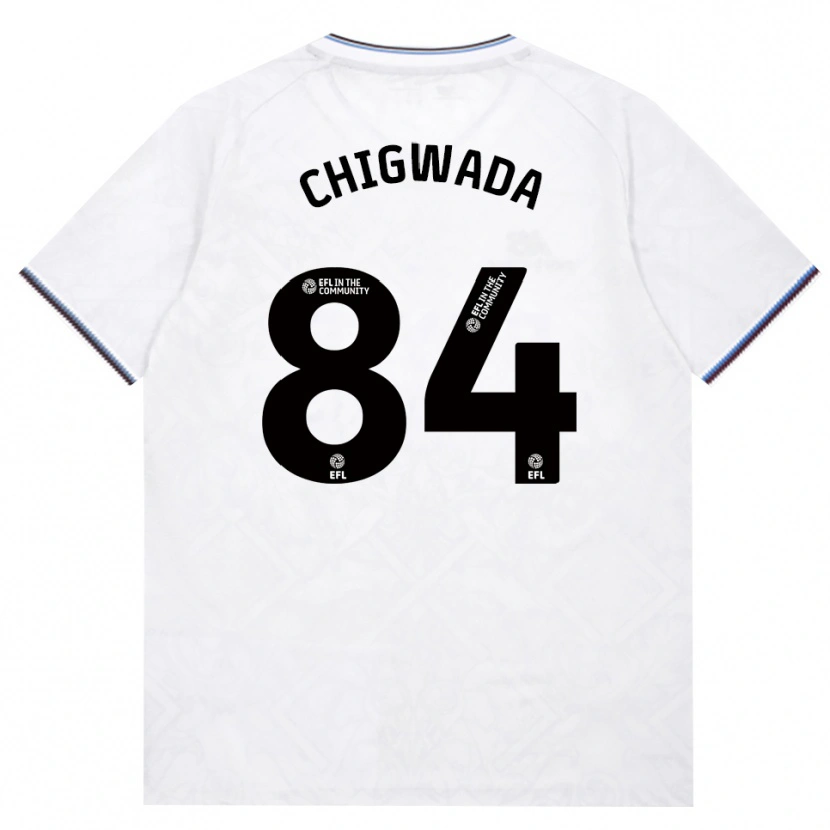 Danxen Niño Camiseta David Chigwada #84 Borgoña Blanco 2ª Equipación 2026/27 La Camisa México