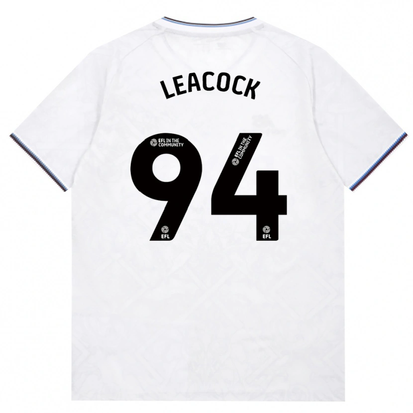 Danxen Niño Camiseta Callum Leacock #94 Borgoña Blanco 2ª Equipación 2026/27 La Camisa México