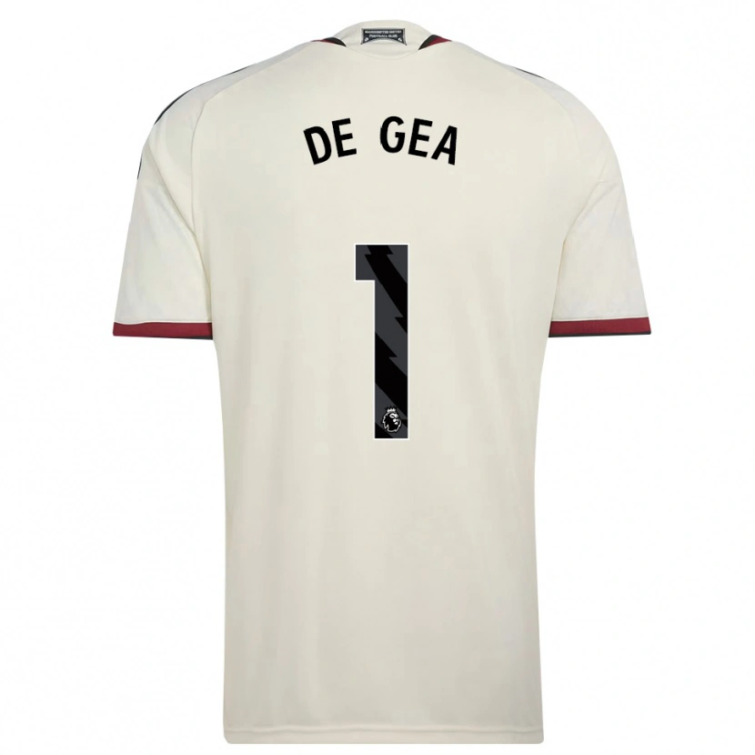 Danxen Niño Camiseta David De Gea #1 Beige Negro Rojo Equipación Tercera 2026/27 La Camisa México