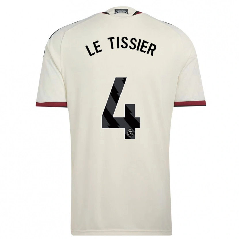 Danxen Niño Camiseta Maya Le Tissier #4 Beige Negro Rojo Equipación Tercera 2026/27 La Camisa México