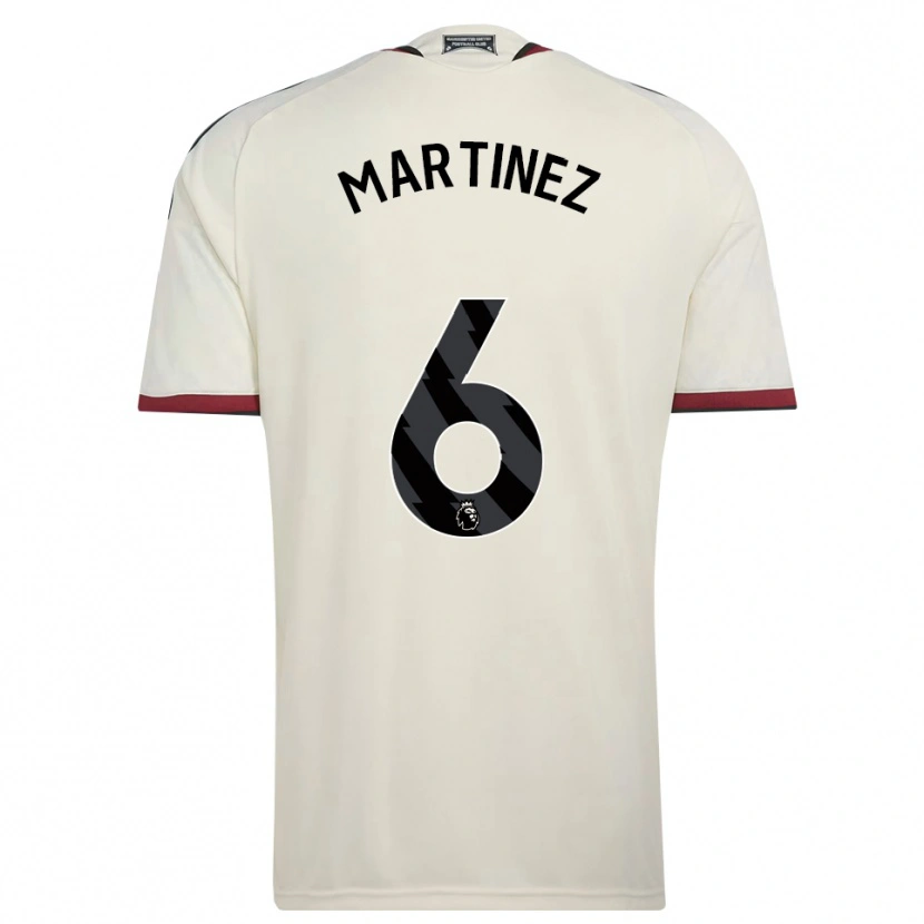 Danxen Niño Camiseta Lisandro Martínez #6 Beige Negro Rojo Equipación Tercera 2026/27 La Camisa México