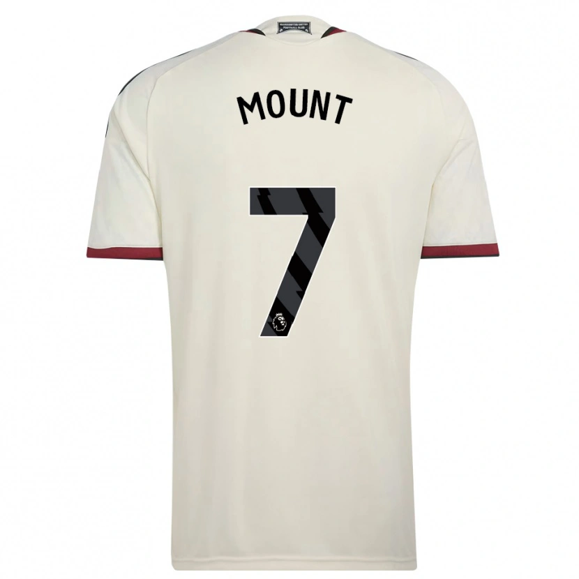 Danxen Niño Camiseta Mason Mount #7 Beige Negro Rojo Equipación Tercera 2026/27 La Camisa México