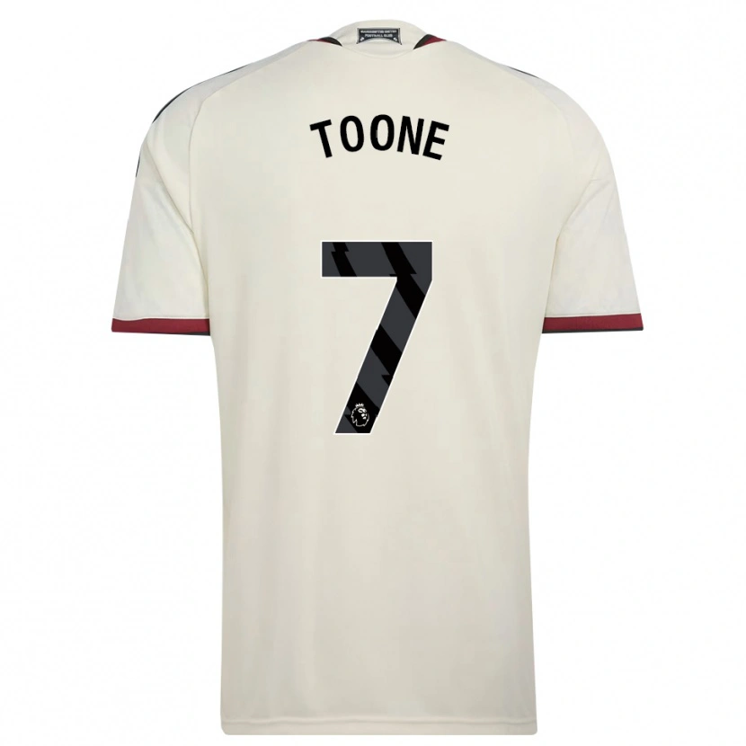 Danxen Niño Camiseta Ella Toone #7 Beige Negro Rojo Equipación Tercera 2026/27 La Camisa México
