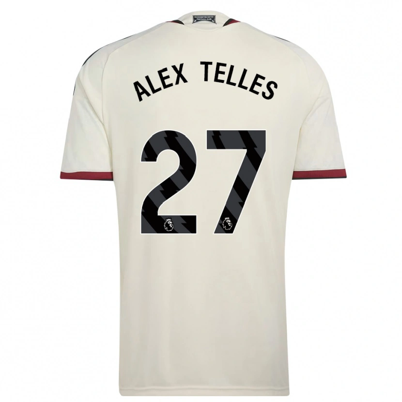 Danxen Niño Camiseta Alex Nicolao Telles #27 Beige Negro Rojo Equipación Tercera 2026/27 La Camisa México