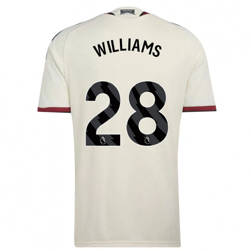 Danxen Niño Camiseta Rachel Williams #28 Beige Negro Rojo Equipación Tercera 2026/27 La Camisa México