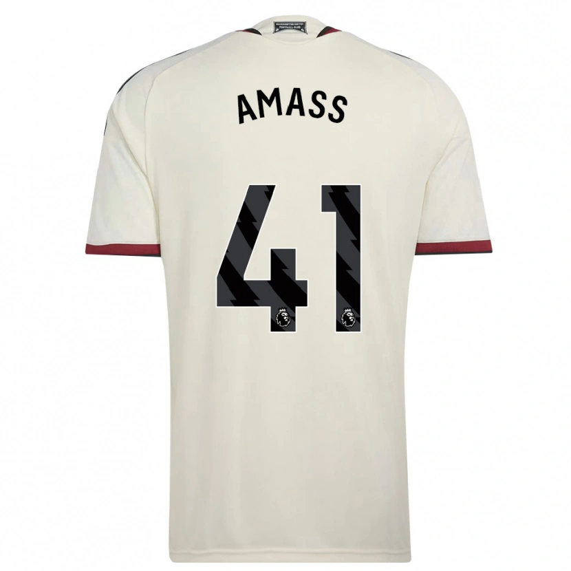 Danxen Niño Camiseta Harry Amass #41 Beige Negro Rojo Equipación Tercera 2026/27 La Camisa México