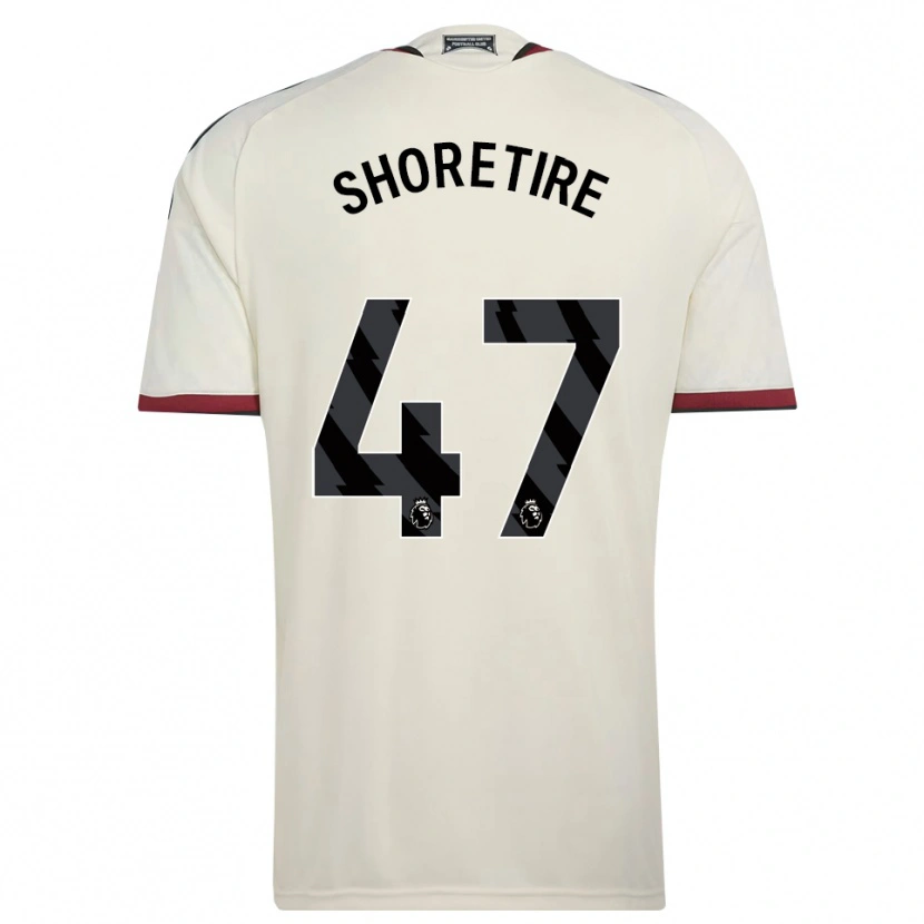 Danxen Niño Camiseta Shola Shoretire #47 Beige Negro Rojo Equipación Tercera 2026/27 La Camisa México