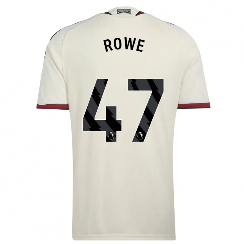 Danxen Niño Camiseta Tommy Rowe #47 Beige Negro Rojo Equipación Tercera 2026/27 La Camisa México