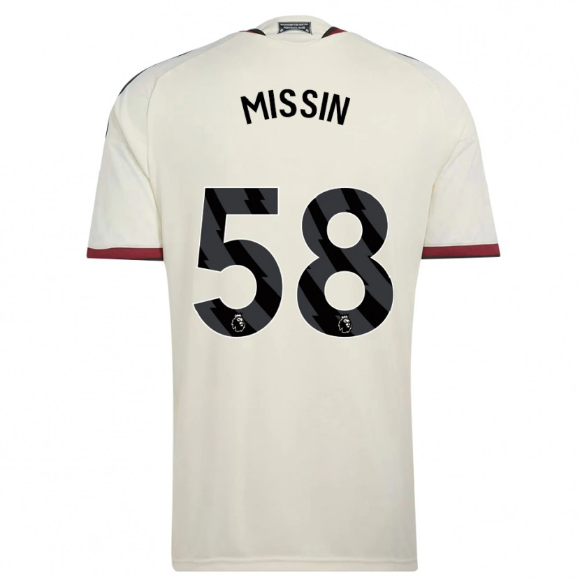 Danxen Niño Camiseta Ashton Missin #58 Beige Negro Rojo Equipación Tercera 2026/27 La Camisa México