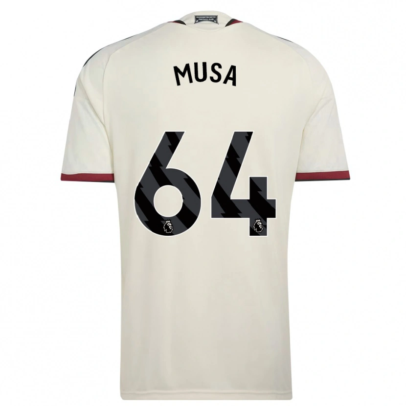 Danxen Niño Camiseta Victor Musa #64 Beige Negro Rojo Equipación Tercera 2026/27 La Camisa México