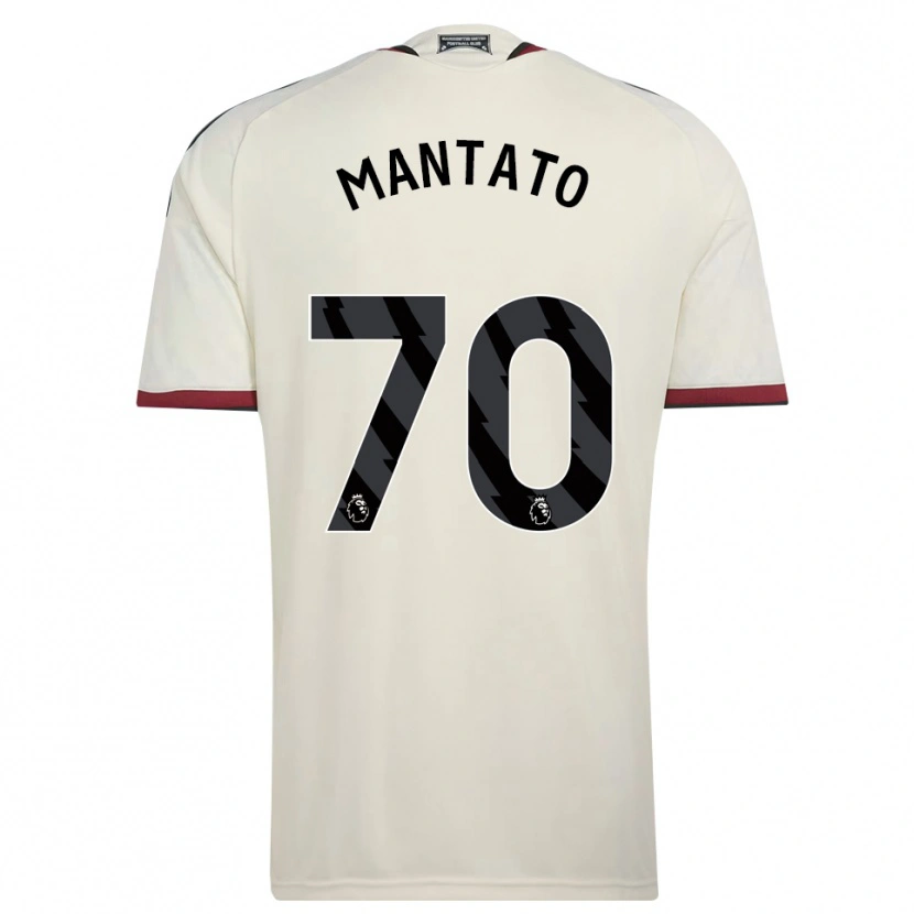 Danxen Niño Camiseta Bendito Mantato #70 Beige Negro Rojo Equipación Tercera 2026/27 La Camisa México