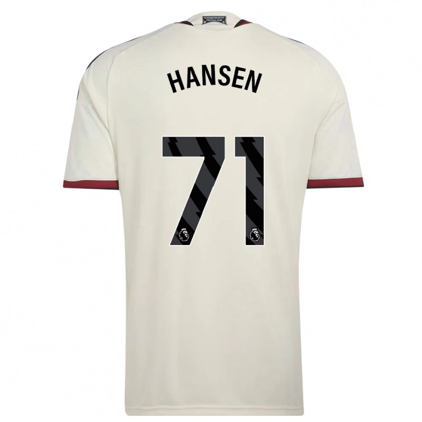 Danxen Niño Camiseta Isak Hansen-Aaroen #71 Beige Negro Rojo Equipación Tercera 2026/27 La Camisa México