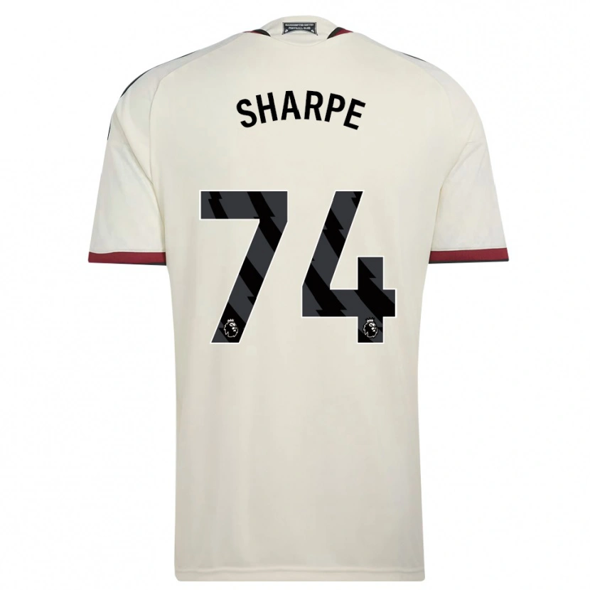 Danxen Niño Camiseta Malachi Sharpe #74 Beige Negro Rojo Equipación Tercera 2026/27 La Camisa México