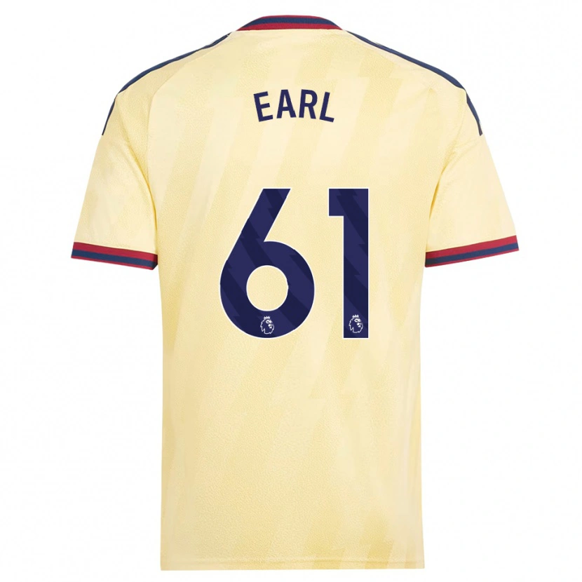 Danxen Niño Camiseta Madison Earl #61 Amarilloclaro Azulmedianoche Equipación Tercera 2026/27 La Camisa México