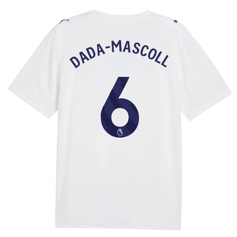 Danxen Niño Camiseta Isaiah Dada-Mascoll #6 Azulmarino Blanco Equipación Tercera 2026/27 La Camisa México