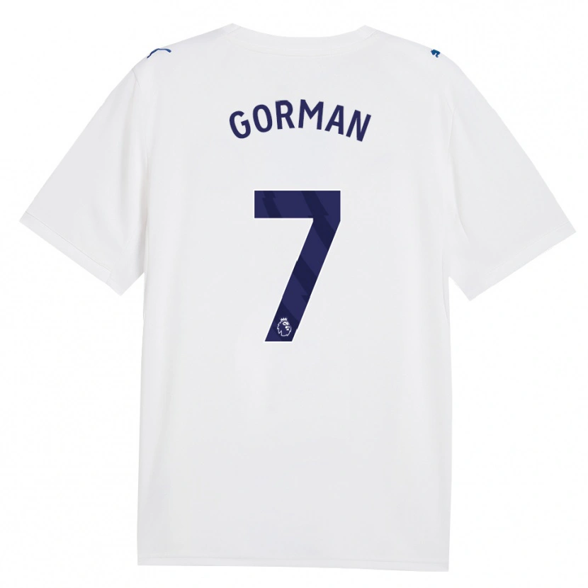 Danxen Niño Camiseta Finlay Gorman #7 Azulmarino Blanco Equipación Tercera 2026/27 La Camisa México