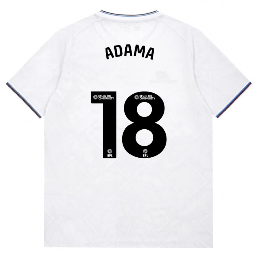 Danxen Niño Camiseta Adama Boiro #18 Borgoña Blanco 2ª Equipación 2026/27 La Camisa México