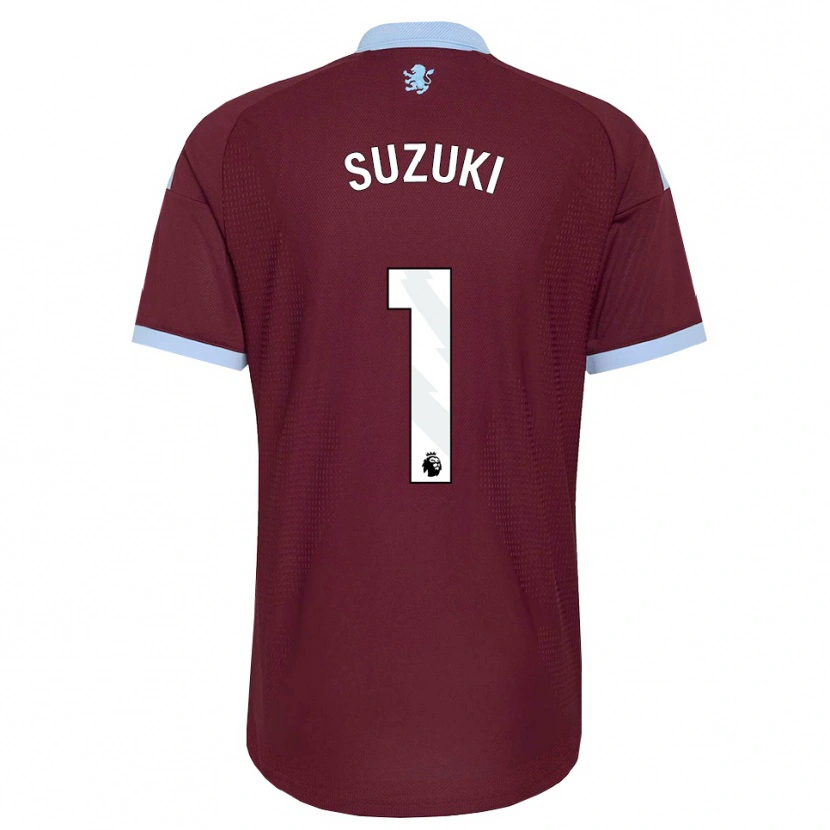 Danxen Niño Camiseta Zion Suzuki #1 Azulaciano Borgoña 1ª Equipación 2026/27 La Camisa México