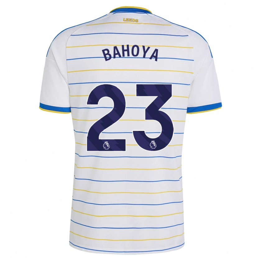 Danxen Niño Camiseta Jean-Mattéo Bahoya #23 Rojo Amarillo Azul 1ª Equipación 2026/27 La Camisa México