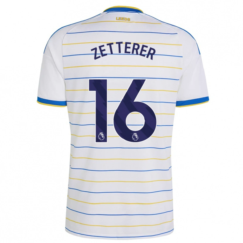 Danxen Niño Camiseta Michael Zetterer #16 Rojo Amarillo Azul 1ª Equipación 2026/27 La Camisa México