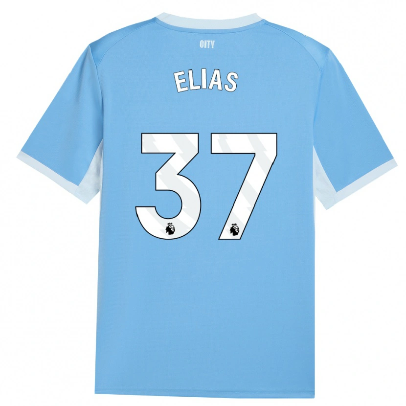 Danxen Hombre Camiseta Allan Andrade Elias #37 Azulcieloclaro Blanco 1ª Equipación 2026/27 La Camisa México