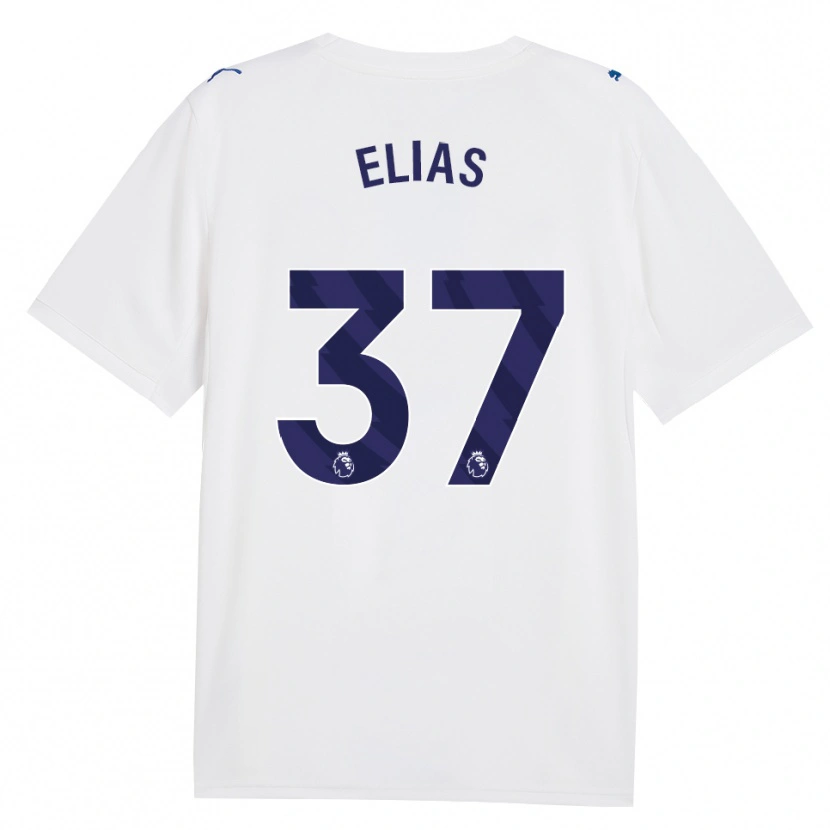 Danxen Hombre Camiseta Allan Andrade Elias #37 Azulmarino Blanco Equipación Tercera 2026/27 La Camisa México