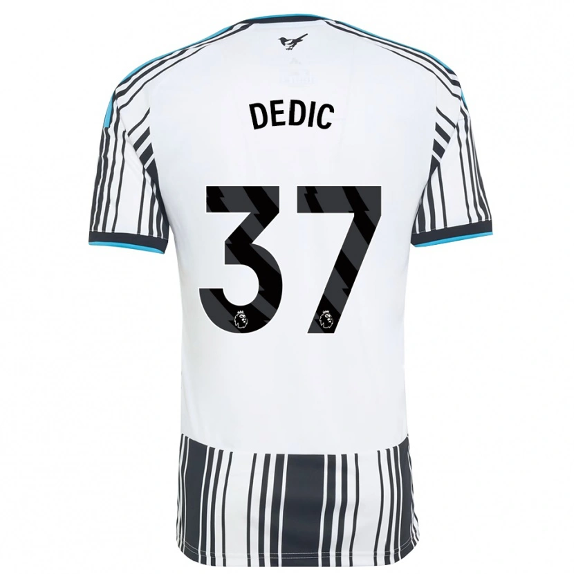 Danxen Hombre Camiseta Amar Dedić #37 Azulcielo Negro Blanco 1ª Equipación 2026/27 La Camisa México