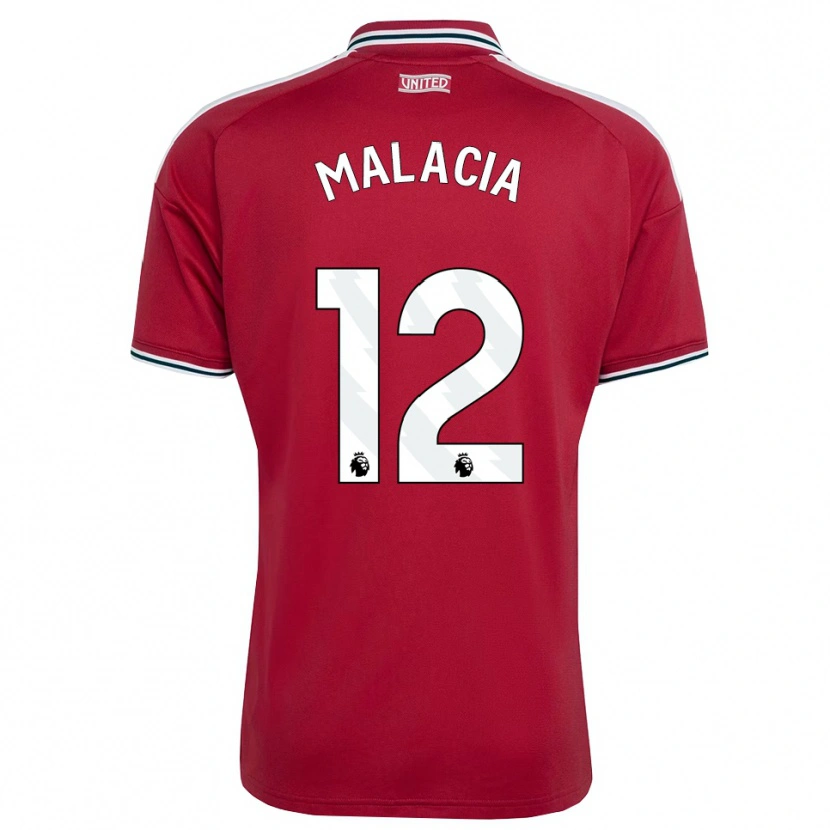 Danxen Hombre Camiseta Tyrell Malacia #12 Rojo Amarillo Blanco 1ª Equipación 2026/27 La Camisa México