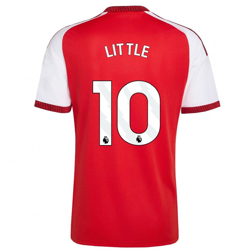 Danxen Hombre Camiseta Kim Little #10 Rojo Blanco Negro 1ª Equipación 2026/27 La Camisa México