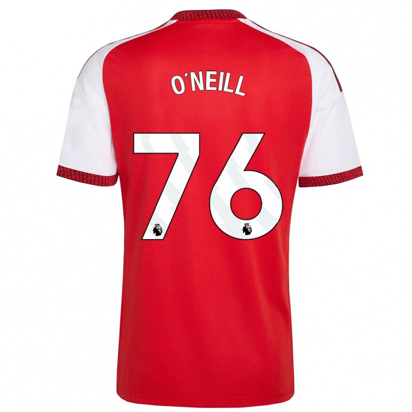 Danxen Hombre Camiseta Ceadach O'neill #76 Rojo Blanco Negro 1ª Equipación 2026/27 La Camisa México