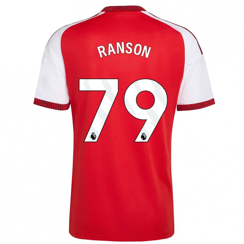 Danxen Hombre Camiseta Khari Ranson #79 Rojo Blanco Negro 1ª Equipación 2026/27 La Camisa México