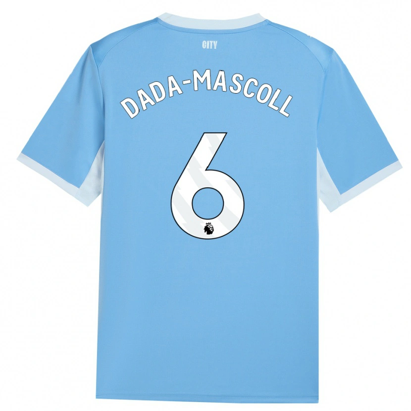 Danxen Hombre Camiseta Isaiah Dada-Mascoll #6 Azulcieloclaro Blanco 1ª Equipación 2026/27 La Camisa México