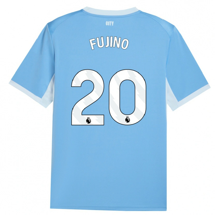 Danxen Hombre Camiseta Aoba Fujino #20 Azulcieloclaro Blanco 1ª Equipación 2026/27 La Camisa México