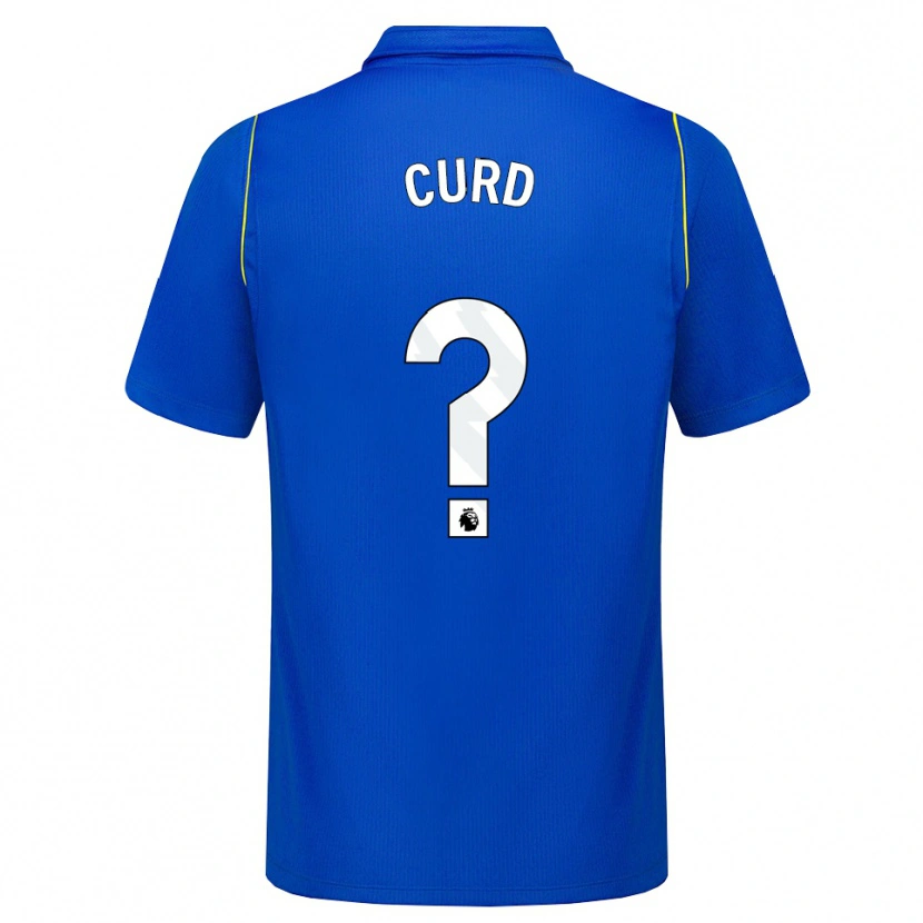 Danxen Hombre Camiseta Teddy Curd #0 Azul Amarillo 1ª Equipación 2026/27 La Camisa México