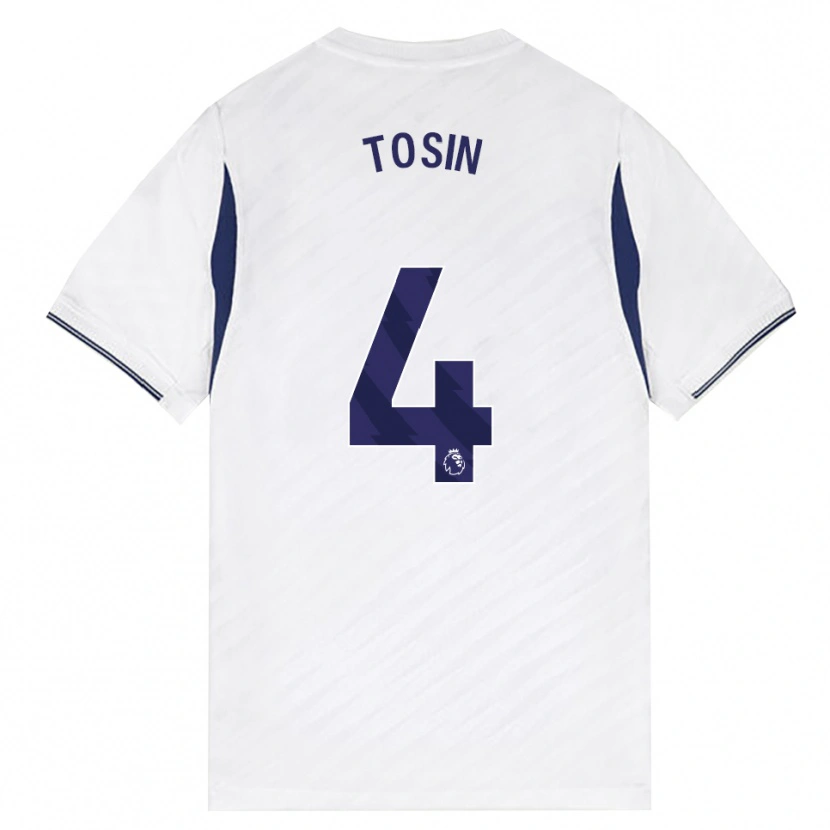 Danxen Hombre Camiseta Tosin Adarabioyo #4 Blanco Rojo Púrpura 1ª Equipación 2026/27 La Camisa México