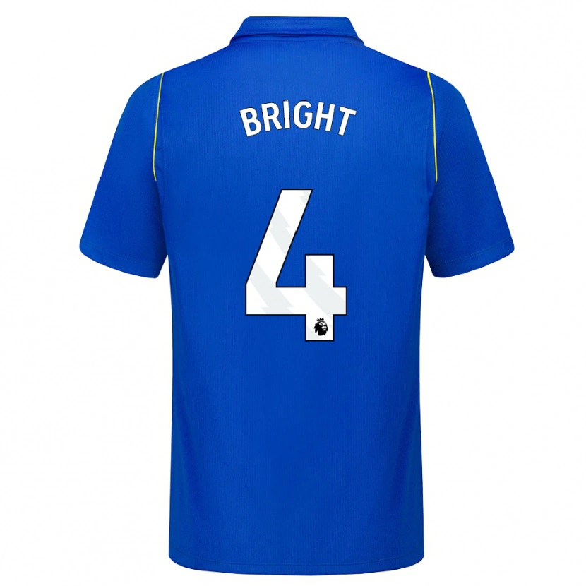 Danxen Hombre Camiseta Millie Bright #4 Azul Amarillo 1ª Equipación 2026/27 La Camisa México