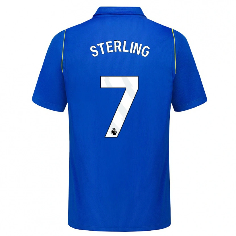 Danxen Hombre Camiseta Raheem Sterling #7 Azul Amarillo 1ª Equipación 2026/27 La Camisa México