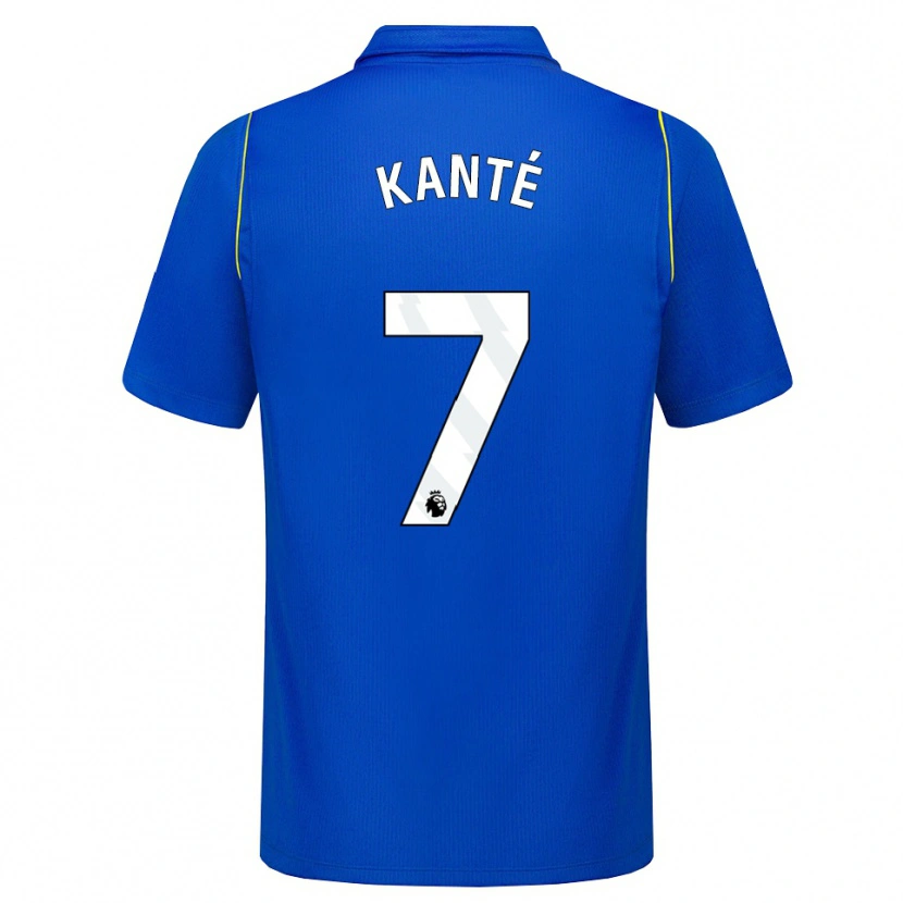 Danxen Hombre Camiseta N'golo Kante #7 Azul Amarillo 1ª Equipación 2026/27 La Camisa México