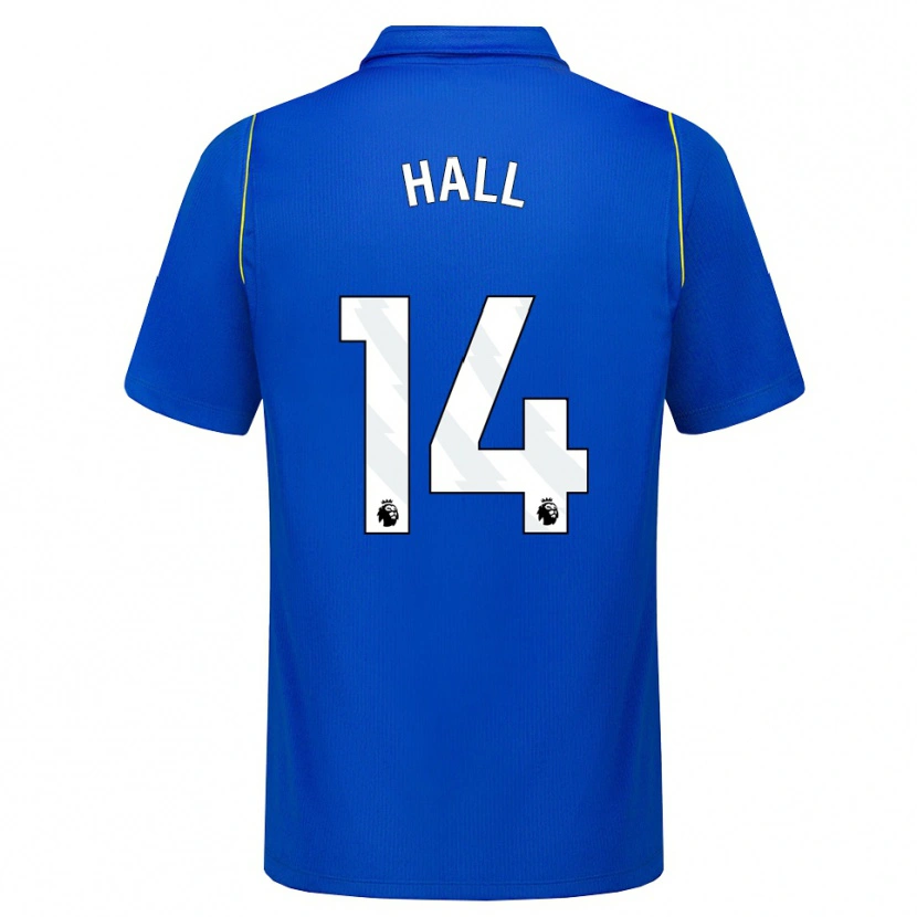 Danxen Hombre Camiseta Jacob Hall #14 Azul Amarillo 1ª Equipación 2026/27 La Camisa México
