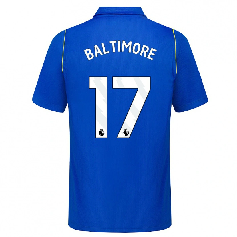 Danxen Hombre Camiseta Sandy Baltimore #17 Azul Amarillo 1ª Equipación 2026/27 La Camisa México